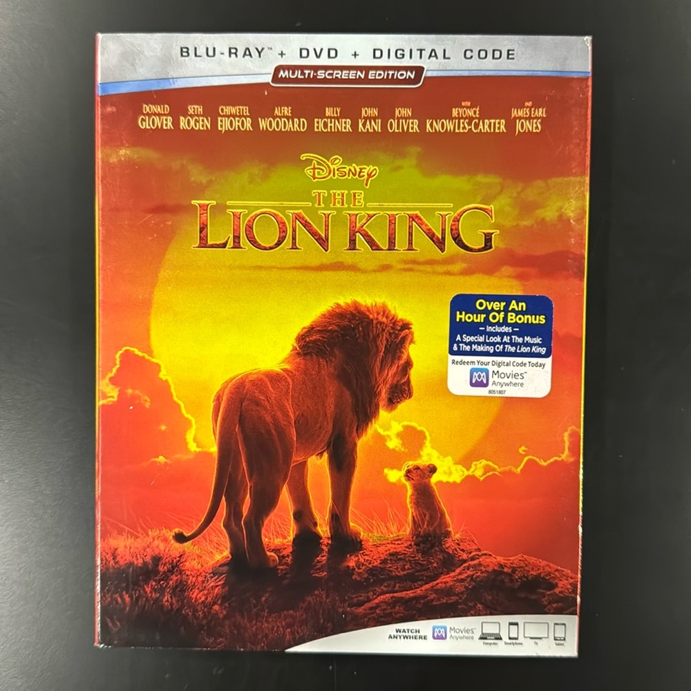 The Lion King (2019) - Blu-ray & DVD Combo Set